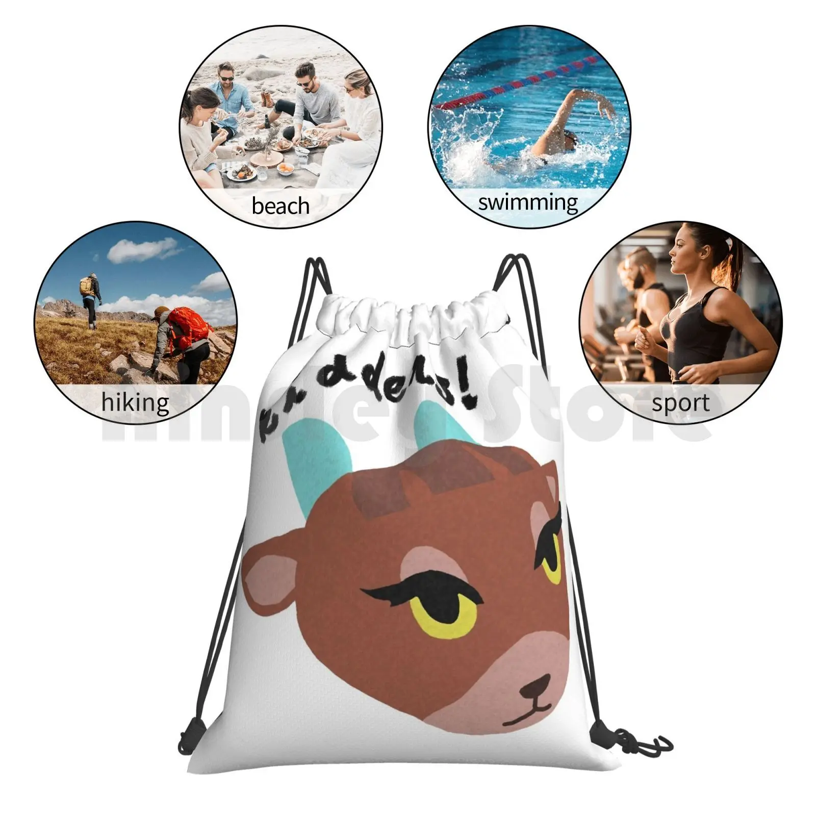 Animal-Pashmina Backpack Drawstring Bag Riding Climbing Gym Bag Animal Animal New Leaf Animal New Horizons New Horizons New
Animal-Pashmina Backpack Drawstring Bag Riding Climbing Gym Bag Animal Animal New Leaf Animal New Horizons New Horizons New