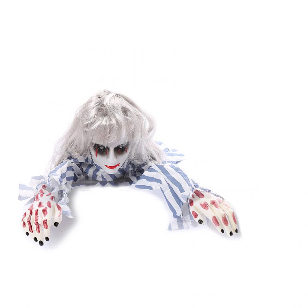 Molezu Halloween Crawling Female Ghost Voice Control Electri Haunted House Escape Long Hair Tricky Toys Horror Halloween Props
Molezu Halloween Crawling Female Ghost Voice Control Electri Haunted House Escape Long Hair Tricky Toys Horror Halloween Props