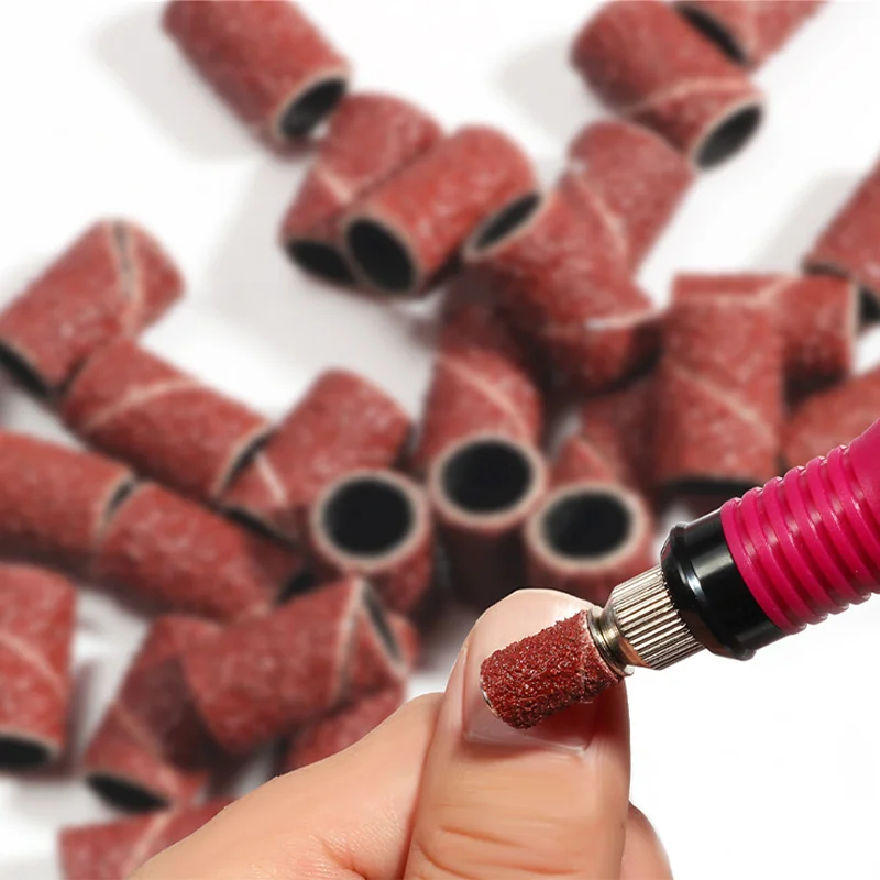 50pcs Sanding Bands Zebra Sand Ring Bit For Manicure Pedicure Nail Electric Drill Machine Grinding Remover Cutter
50pcs Sanding Bands Zebra Sand Ring Bit For Manicure Pedicure Nail Electric Drill Machine Grinding Remover Cutter