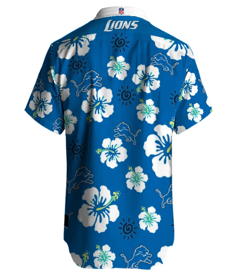 Summer Casual Men Short Sleeve Detroit Stand Collar Loose 3d Printing Lions Hawaiian Shirt Quick Dry Beach Clothing
Summer Casual Men Short Sleeve Detroit Stand Collar Loose 3d Printing Lions Hawaiian Shirt Quick Dry Beach Clothing