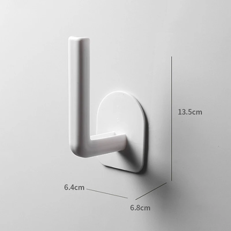 1/5/10pcs Household Wall Hooks Wall Mount Punch Free Roll Paper Rack Multifunctional Holder Kitchen Supplies C66
1/5/10pcs Household Wall Hooks Wall Mount Punch Free Roll Paper Rack Multifunctional Holder Kitchen Supplies C66