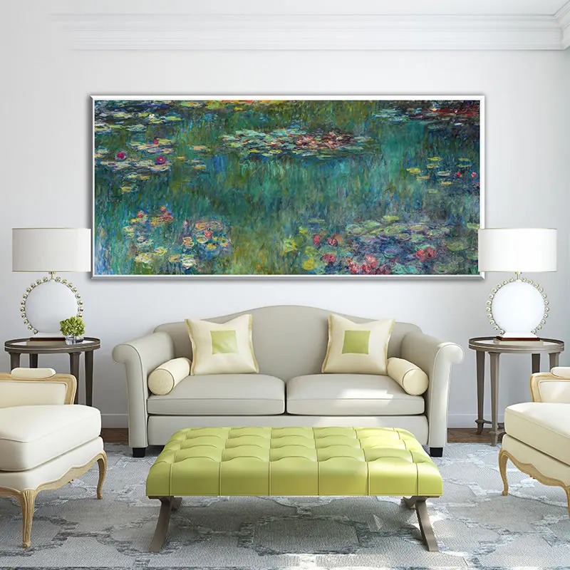 Claude Monet Hd Water Lilies Impressionistic Style Canvas Print Painting Art Large Size Wall Pictures For Living Room Home Decor
Claude Monet Hd Water Lilies Impressionistic Style Canvas Print Painting Art Large Size Wall Pictures For Living Room Home Decor