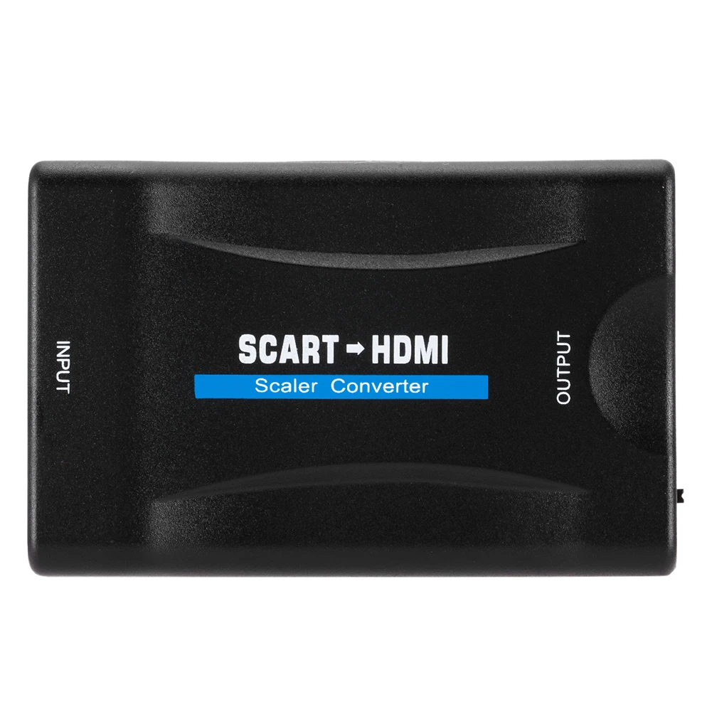 1080P SCART HDMI-compatible Video Audio Converter with USB Cable For HDTV Sky Box DVD Television Signal Upscale Converter
1080P SCART HDMI-compatible Video Audio Converter with USB Cable For HDTV Sky Box DVD Television Signal Upscale Converter