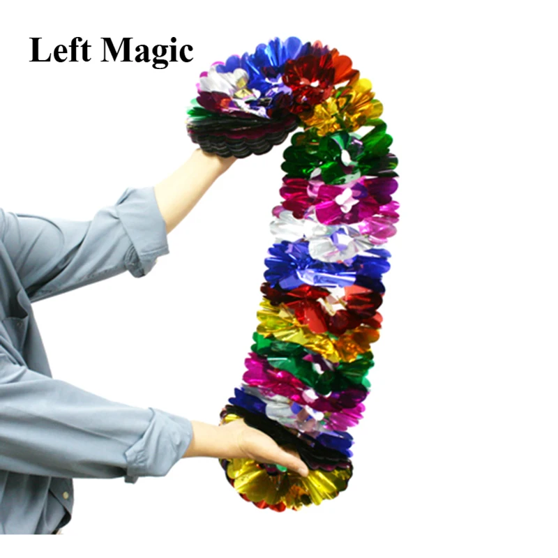 Sequins Flower Waterfall Garland ( Pull flower ) - Large Magic Tricks Appearing Flower Props Comedy Accessories for Stage Magic
Sequins Flower Waterfall Garland ( Pull flower ) - Large Magic Tricks Appearing Flower Props Comedy Accessories for Stage Magic