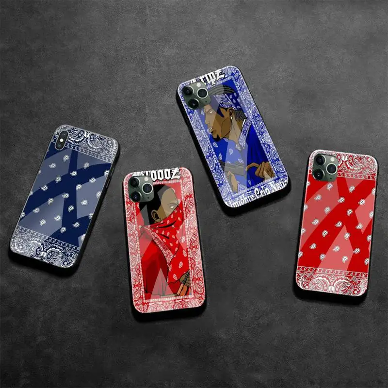 Bloodz Cripz Gang Bandana Pattern Phone Case Tempered Glass For iPhone 12 Mini 11 Pro XR XS MAX 8 X 7 6S 6 Plus SE 2020 cover
Bloodz Cripz Gang Bandana Pattern Phone Case Tempered Glass For iPhone 12 Mini 11 Pro XR XS MAX 8 X 7 6S 6 Plus SE 2020 cover