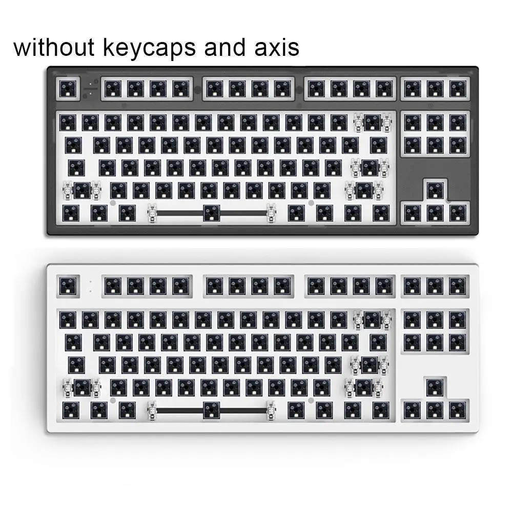 MK870 Hot Swap Mechanical Keyboard Kit RGB Wired 87keys DIY Compatiable With 3/5 Pins
MK870 Hot Swap Mechanical Keyboard Kit RGB Wired 87keys DIY Compatiable With 3/5 Pins