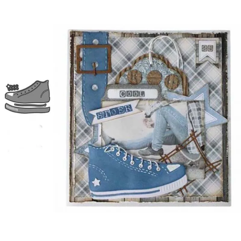 Canvas shoes cutting dies metal cutting scrapbook embossing knife die process card die carbon steel die
Canvas shoes cutting dies metal cutting scrapbook embossing knife die process card die carbon steel die