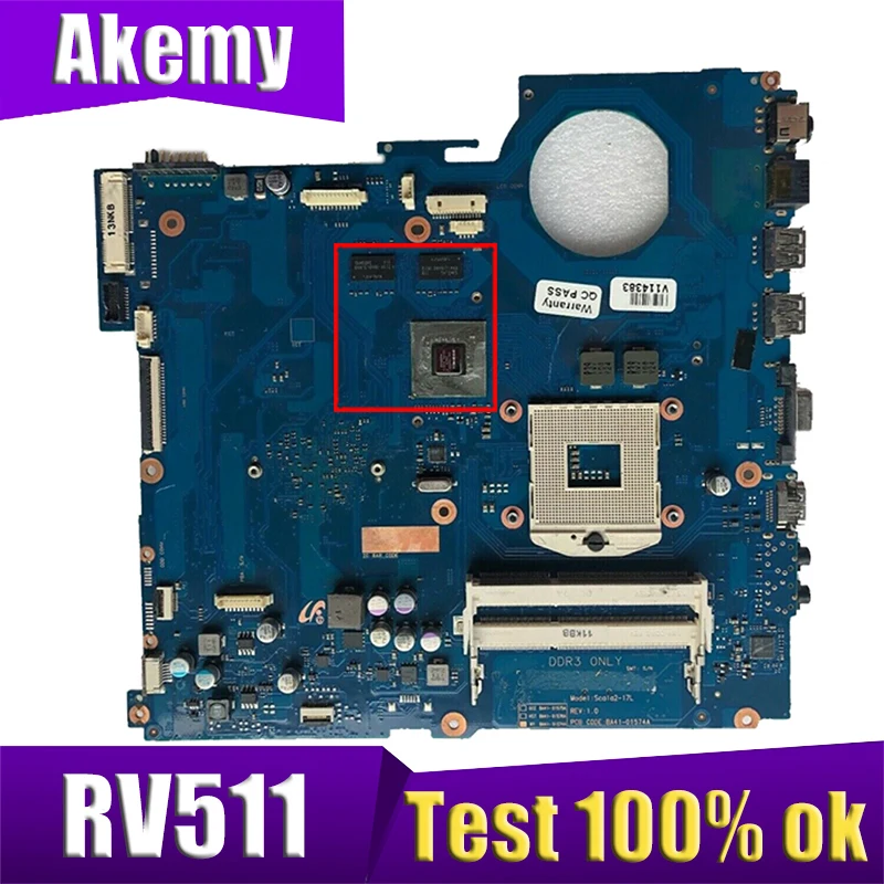 AKEMY BA41-01423A для Samsung RV511 Материнская плата ноутбука BA92-07405A BA92-07405B BA92-07404A 315 м DDR3 Бесплатная процессор
AKEMY BA41-01423A для Samsung RV511 Материнская плата ноутбука BA92-07405A BA92-07405B BA92-07404A 315 м DDR3 Бесплатная процессор