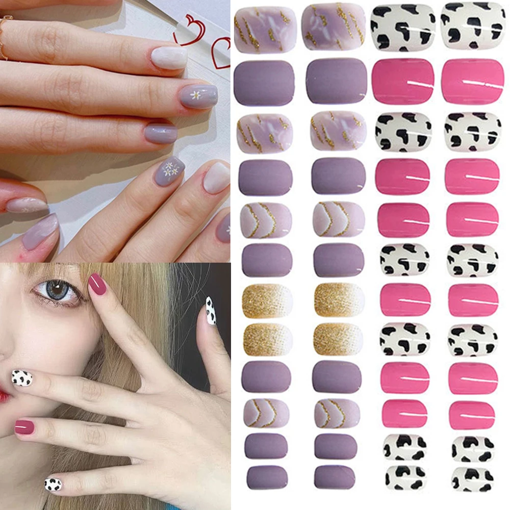 Japanese Removable Fake Nails All-inclusive Patterned Design Portable and Wearable Finished Nail Art Design
Japanese Removable Fake Nails All-inclusive Patterned Design Portable and Wearable Finished Nail Art Design