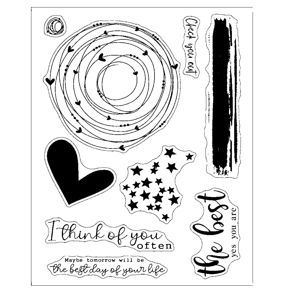 Stars Background Clear Stamps Transparent Silicone Stamp Card Hand Account Rubber Stamps
Stars Background Clear Stamps Transparent Silicone Stamp Card Hand Account Rubber Stamps