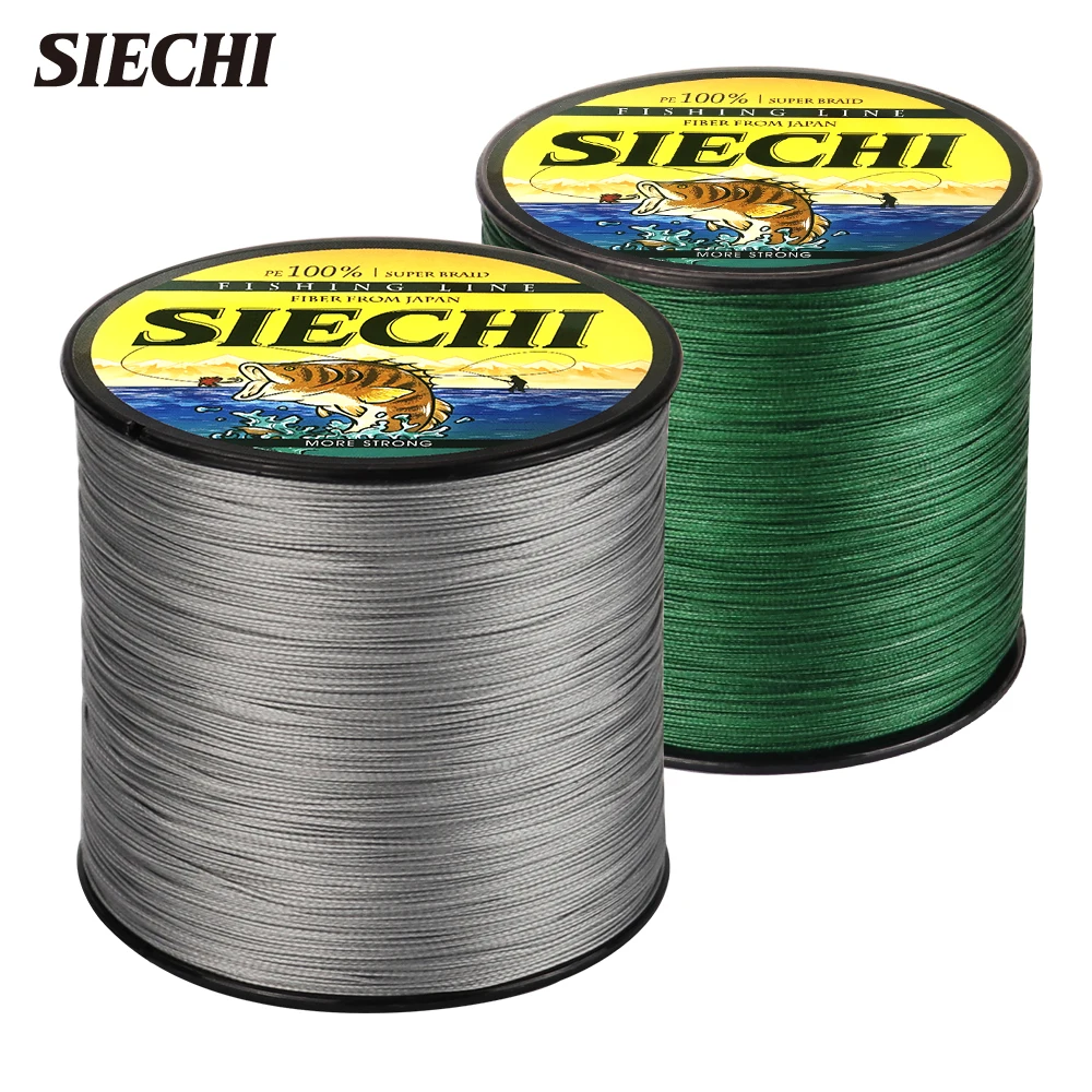 SIECHI Braid Fishing Line 8 Strand 4 Strand 300M 100% PE Multifilamento Braided Carp fish Line Fly Pesca X SUPER Smooth
SIECHI Braid Fishing Line 8 Strand 4 Strand 300M 100% PE Multifilamento Braided Carp fish Line Fly Pesca X SUPER Smooth