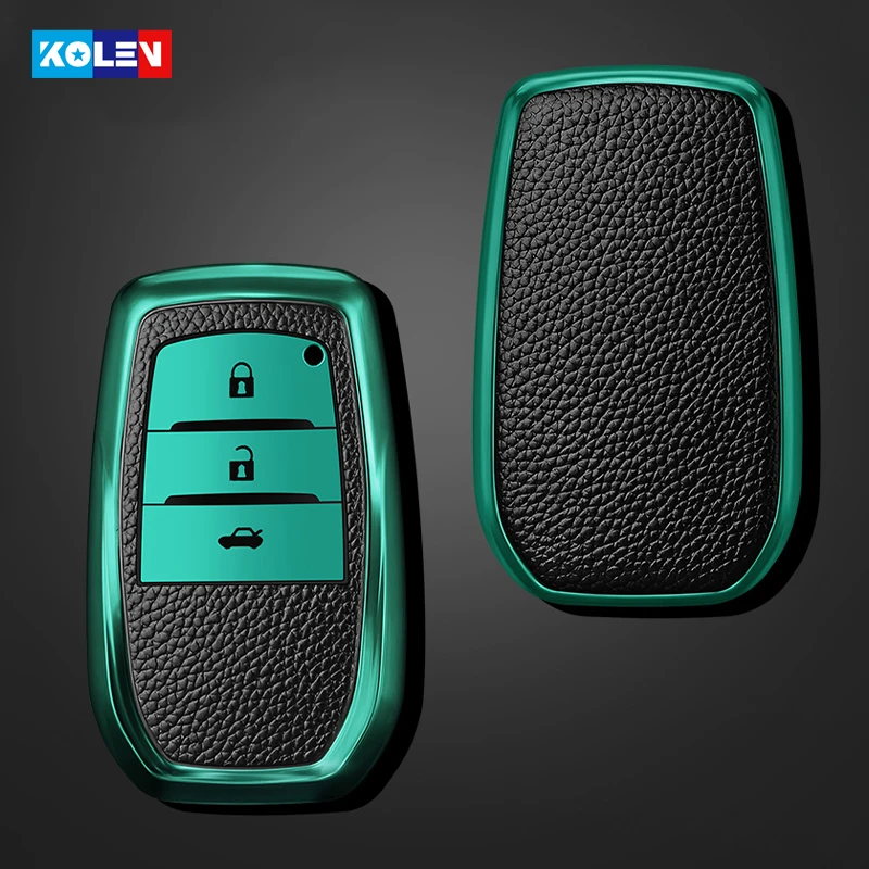 Leather+TPU All-Inclusive Car Remote Key Cover Case For Toyota Chr C-hr Land Cruiser 200 Avensis Auris Corolla Camry Highlander
Leather+TPU All-Inclusive Car Remote Key Cover Case For Toyota Chr C-hr Land Cruiser 200 Avensis Auris Corolla Camry Highlander