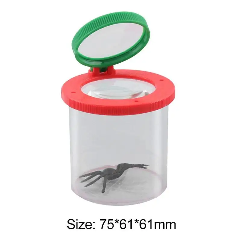 Children Cylindrical Crawler Spider Insect Viewer Box Magnifying Glass Magnifier Handhled Magnifier Glass
Children Cylindrical Crawler Spider Insect Viewer Box Magnifying Glass Magnifier Handhled Magnifier Glass