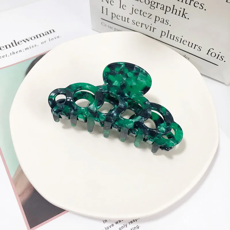 2021 Geometric Acetate Claw Clip Hollow Out Barrette Leopard Hair Claws Clips Ponytail Clip for Women Girls Hair Accessories
2021 Geometric Acetate Claw Clip Hollow Out Barrette Leopard Hair Claws Clips Ponytail Clip for Women Girls Hair Accessories