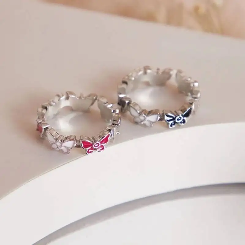 Elegant fashion charm ladies open dripping butterfly personality ring adjustable casual engagement wedding party animal ring
Elegant fashion charm ladies open dripping butterfly personality ring adjustable casual engagement wedding party animal ring