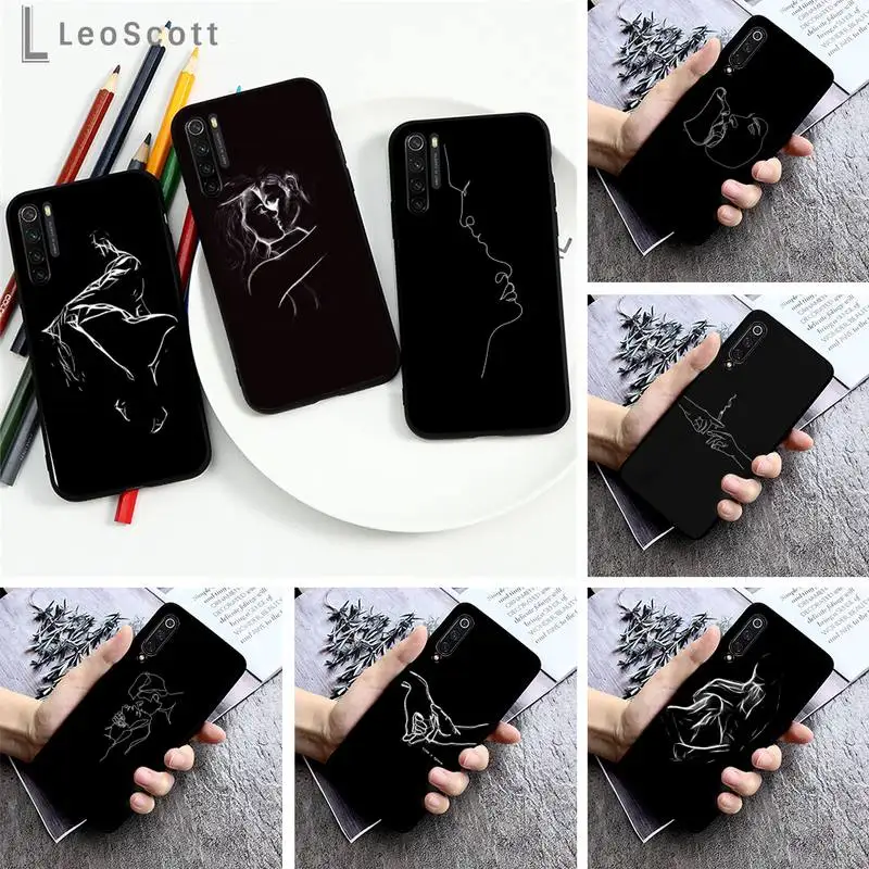 Line Art Couple Love Kiss Phone Case For Xiaomi Redmi note 7 8 9 pro 8T 9S Mi Note 10 Lite pro
Line Art Couple Love Kiss Phone Case For Xiaomi Redmi note 7 8 9 pro 8T 9S Mi Note 10 Lite pro
