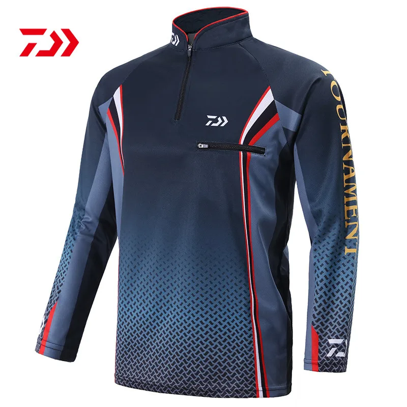 Daiwa New Outdoor sports Fishing Shirt Anti-UV Hiking Fishing Clothing Quick Dry Breathable Fishing Clothes Sport Jacket
Daiwa New Outdoor sports Fishing Shirt Anti-UV Hiking Fishing Clothing Quick Dry Breathable Fishing Clothes Sport Jacket