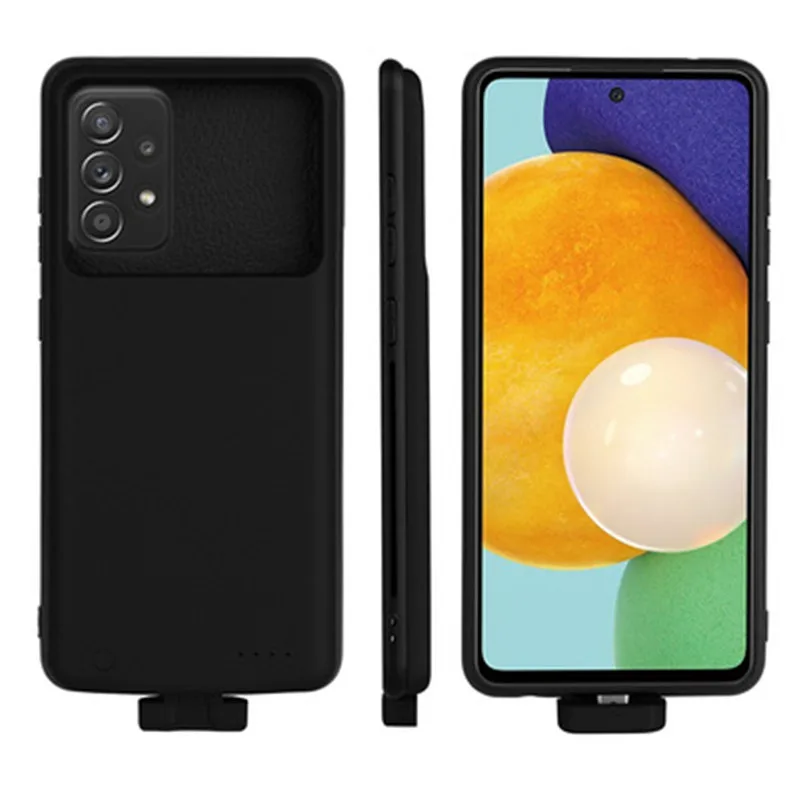 Power Bank Battery Case For Samsung Galaxy A52 5G Shockproof Battery Charger Case Charging Soft Edge Magnetic attraction 5000mAH
Power Bank Battery Case For Samsung Galaxy A52 5G Shockproof Battery Charger Case Charging Soft Edge Magnetic attraction 5000mAH