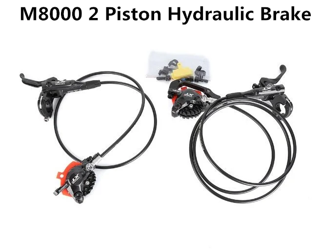 M8000 M8100 Hydraulic Brake set Ice Tech Cooling Pads front and rear for mtb bike parts 800/1500mm
M8000 M8100 Hydraulic Brake set Ice Tech Cooling Pads front and rear for mtb bike parts 800/1500mm