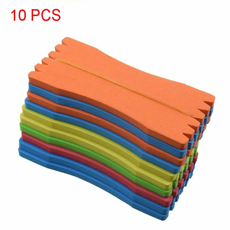 

10Pcs Foam Fish Winding Storage Boards Line Fishing Lure Trace Wire Holders Carps Plate Hook EVA Fishing Tackle Accessories