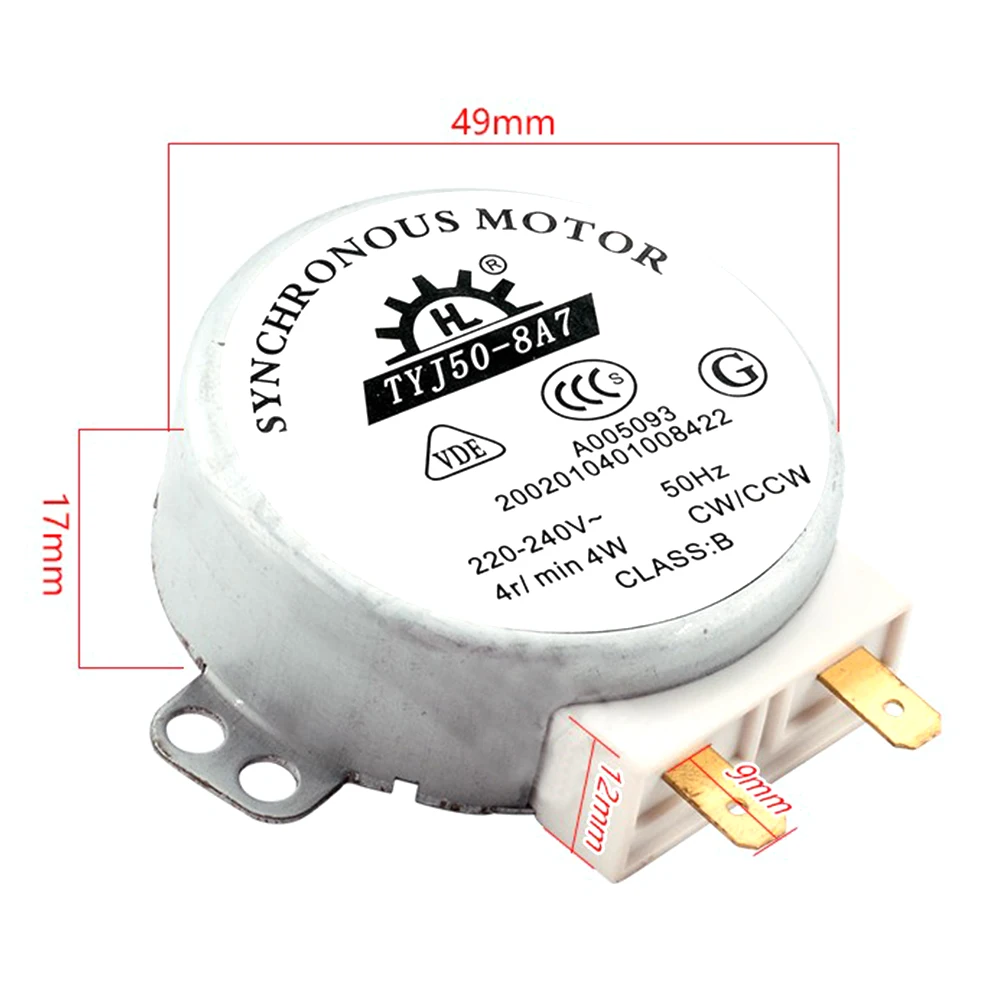 Сynchronous Motor TYJ50-8A7 для микроволновой печи
Сynchronous Motor TYJ50-8A7 для микроволновой печи
