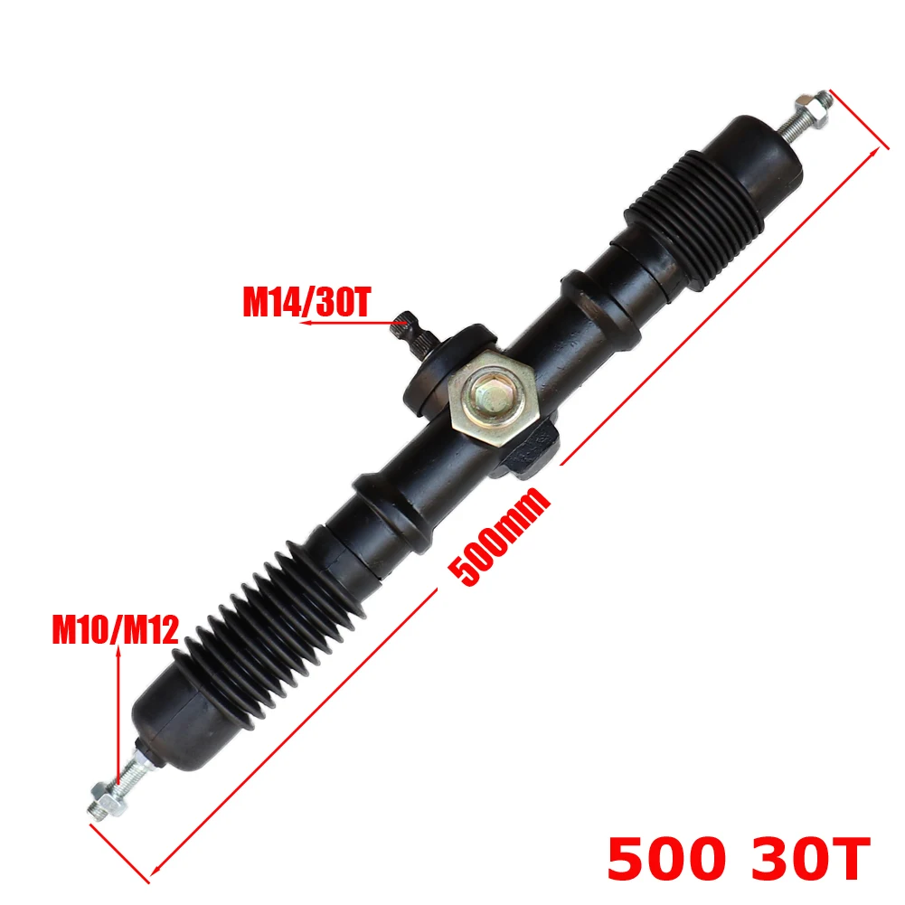 M12 1pcs 500mm Eccentric Power Steering Gear Shaft Rack Pinion Assembly For DIY China Go Kart Buggy Karting ATV UTV Bike Parts
M12 1pcs 500mm Eccentric Power Steering Gear Shaft Rack Pinion Assembly For DIY China Go Kart Buggy Karting ATV UTV Bike Parts