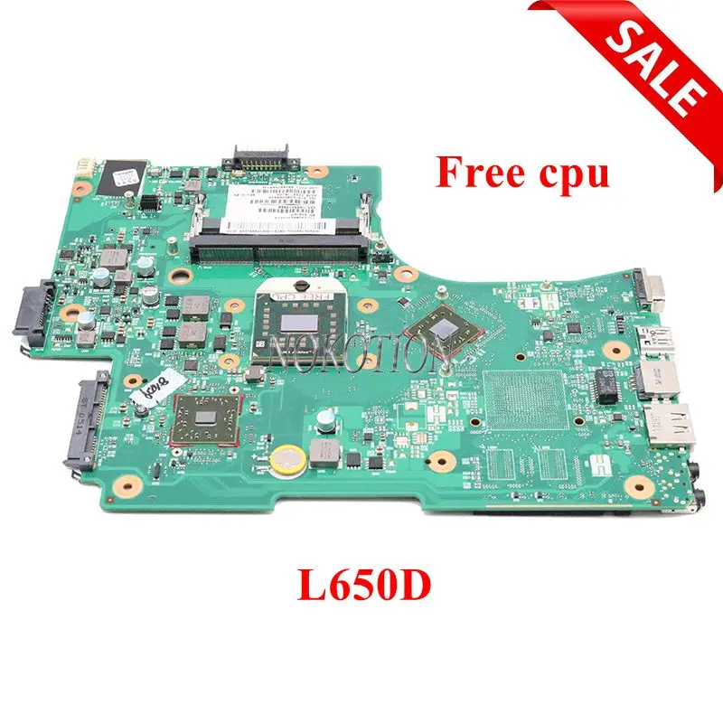 Материнская плата NOKOTION V000218060 1310A2333209 для ноутбука Toshiba Satellite L650D HD4200 DDR3
Материнская плата NOKOTION V000218060 1310A2333209 для ноутбука Toshiba Satellite L650D HD4200 DDR3