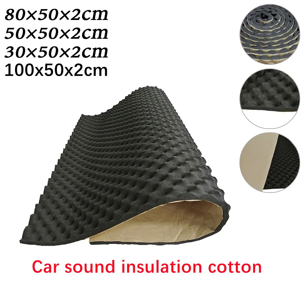 2cm 100/80/50/30x50cm Car Sound Deadener Pad Acoustic Dampening And Thermal Insulated Foam Mat Car Sound Deadener Mat
2cm 100/80/50/30x50cm Car Sound Deadener Pad Acoustic Dampening And Thermal Insulated Foam Mat Car Sound Deadener Mat