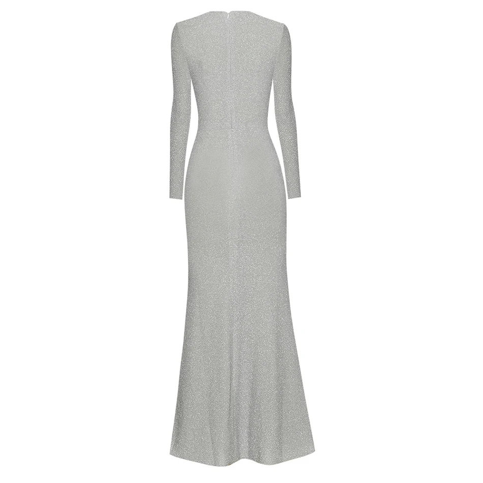 2021 Spring New Women'S Fashion Design Asymmetric Stand-Up Collar Long-Sleeved Tight Sexy Dress Elegant Banquet Runway Dress
2021 Spring New Women'S Fashion Design Asymmetric Stand-Up Collar Long-Sleeved Tight Sexy Dress Elegant Banquet Runway Dress