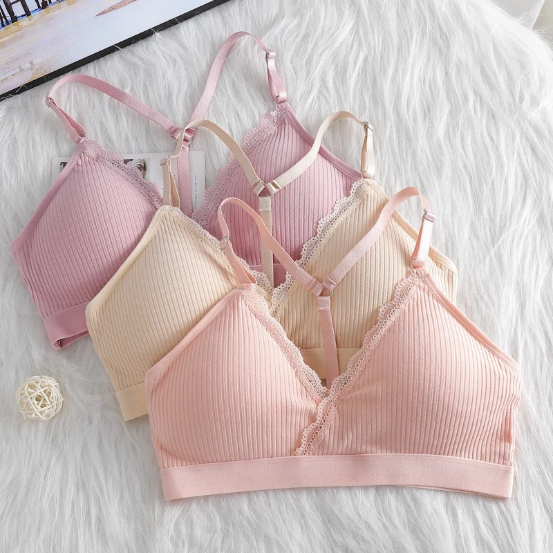 Underwear Female Cotton Suspenders Beautiful Back Tube Top No Steel Ring Sports Wrapped Chest Student Girls Gathered Thin Bra
Underwear Female Cotton Suspenders Beautiful Back Tube Top No Steel Ring Sports Wrapped Chest Student Girls Gathered Thin Bra