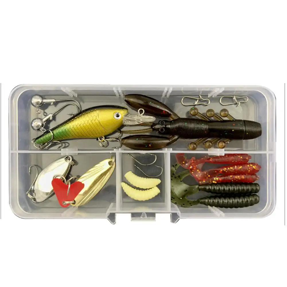 Multi Fishing Lures Set Wobblers Mixed Colors Lure Kit Artificial Hard Bait Minnow Jig Spoon Crankbait Fishing Tackle
Multi Fishing Lures Set Wobblers Mixed Colors Lure Kit Artificial Hard Bait Minnow Jig Spoon Crankbait Fishing Tackle