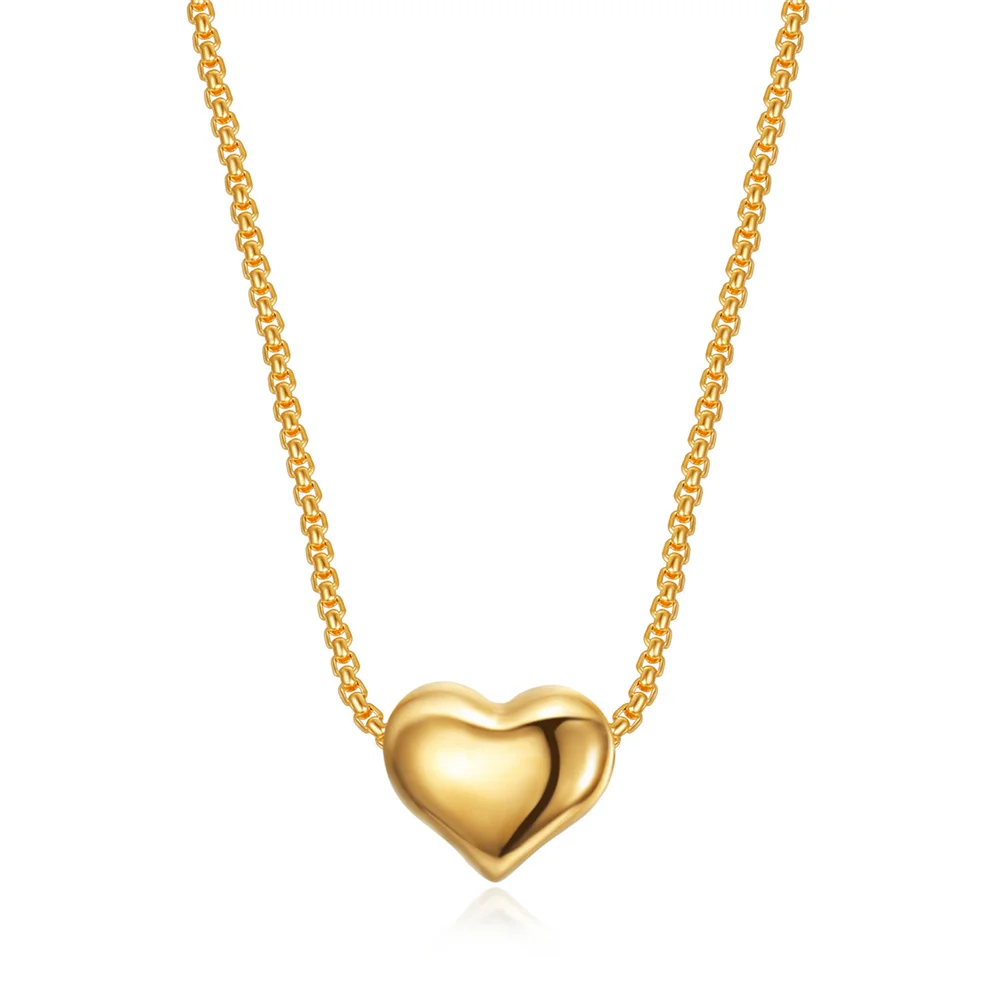 Cute Minimalist Smooth Tiny Heart Pendant Necklace Gold Color 2021 Trend Romantic Party Gift Fashion Jewelry
Cute Minimalist Smooth Tiny Heart Pendant Necklace Gold Color 2021 Trend Romantic Party Gift Fashion Jewelry