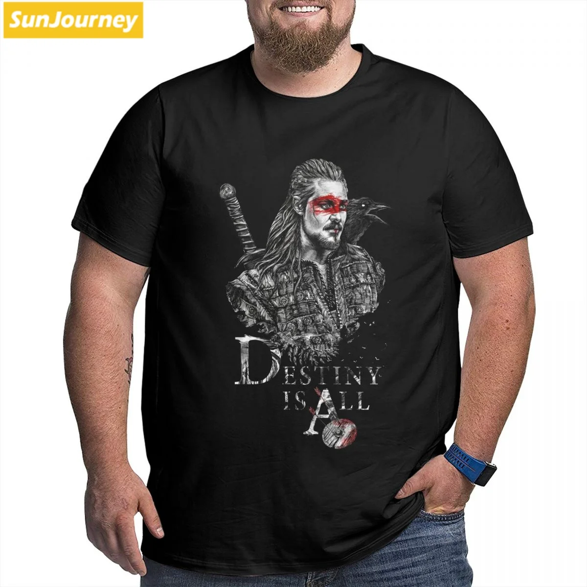 Destiny Is All Vikings The Last Kingdom T Shirt Oversized Cotton Short Sleeve T Shirts
Destiny Is All Vikings The Last Kingdom T Shirt Oversized Cotton Short Sleeve T Shirts