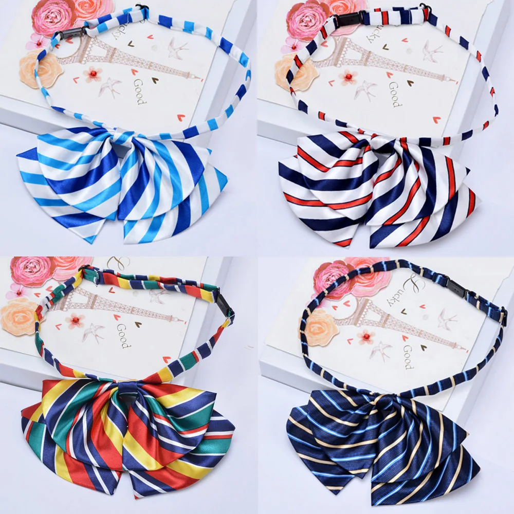 Stylish Flattering Women Shirt Suit Bow Tie Necklace Hairnet Bowtie Worn To Any Occasion Or Social Function 
Stylish Flattering Women Shirt Suit Bow Tie Necklace Hairnet Bowtie Worn To Any Occasion Or Social Function