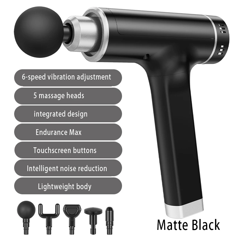 Newest 3200r/min Body Massage Gun Fascia Gun 6 Speeds Muscle Massager Muscle Pain Relief after Training Body Relaxation Shaping
Newest 3200r/min Body Massage Gun Fascia Gun 6 Speeds Muscle Massager Muscle Pain Relief after Training Body Relaxation Shaping