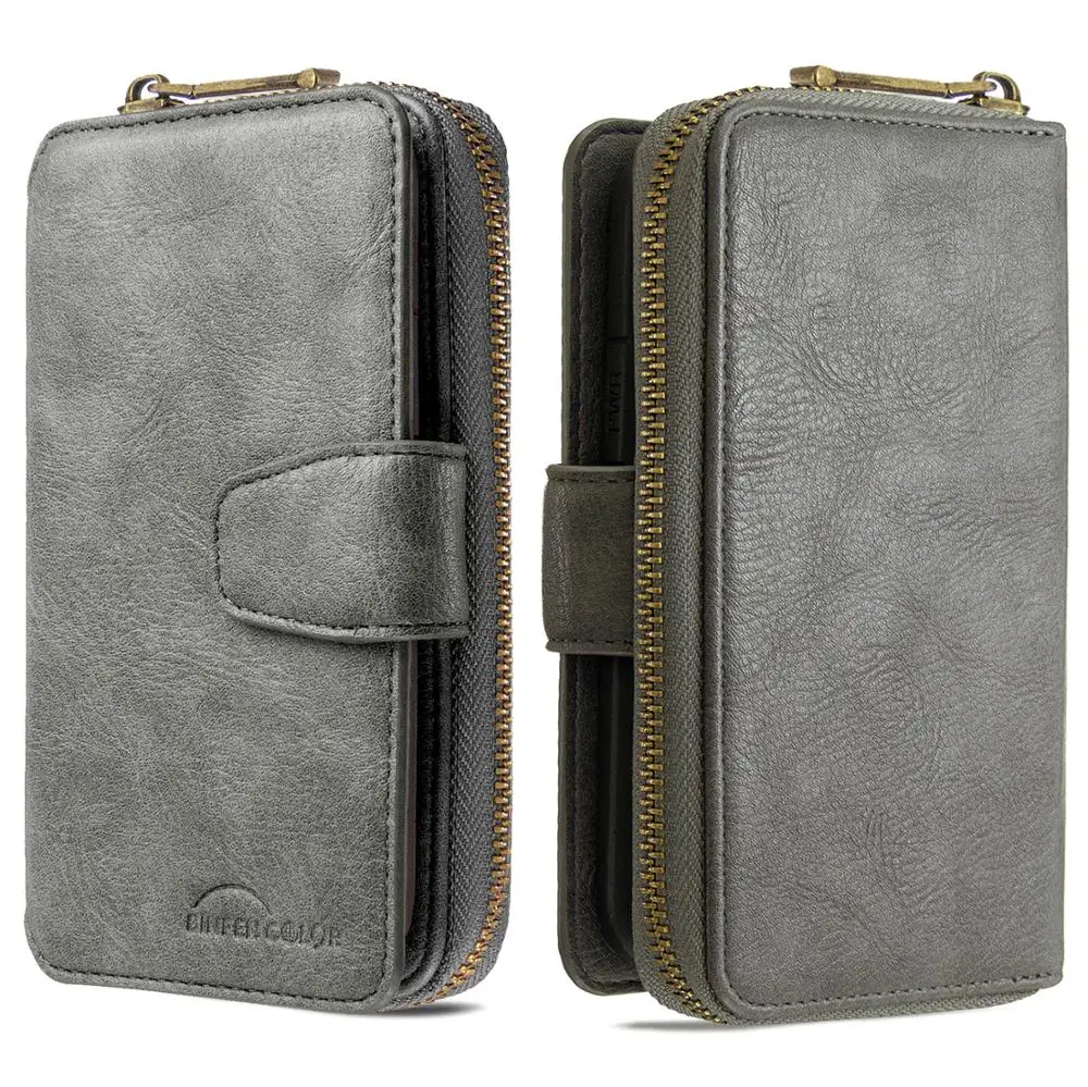 Luxury Multiple Slots Case For iPhone 11Pro Max Zipper Wallet Card Bags For Apple 11 Pro Max Cover Women Man Universal Cases
Luxury Multiple Slots Case For iPhone 11Pro Max Zipper Wallet Card Bags For Apple 11 Pro Max Cover Women Man Universal Cases