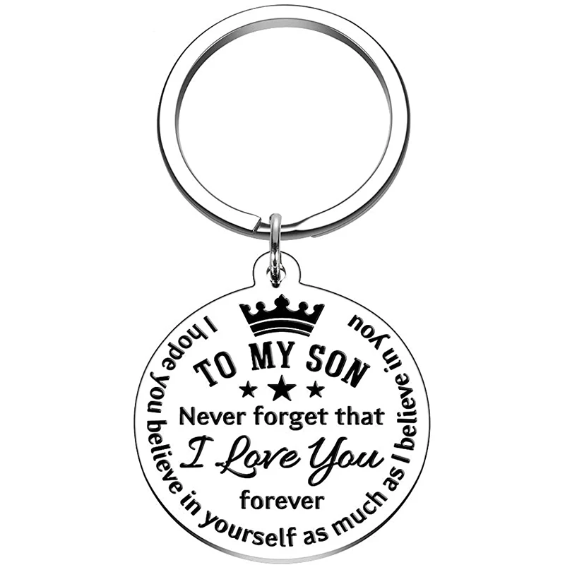 Son Daughter Keychain Never Forget That I Love You Forever From Dad Mom Keychains Birthday Graduation Key Ring Accessories
Son Daughter Keychain Never Forget That I Love You Forever From Dad Mom Keychains Birthday Graduation Key Ring Accessories