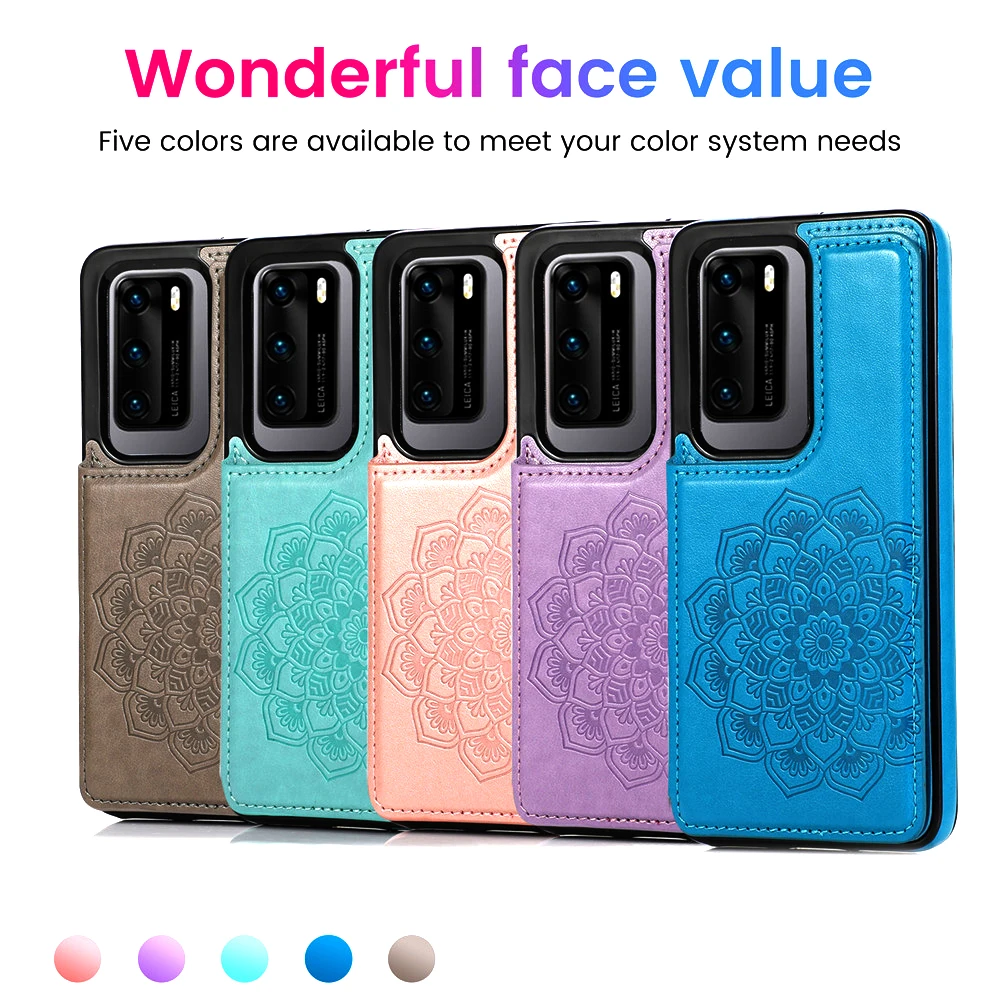 Luxury Wallet P40lite Slim Case For Huawei P40 P30 Mate 30 20 Pro Lite Mandala Flower Leather Phone Cover Card Slots Flip Coque
Luxury Wallet P40lite Slim Case For Huawei P40 P30 Mate 30 20 Pro Lite Mandala Flower Leather Phone Cover Card Slots Flip Coque