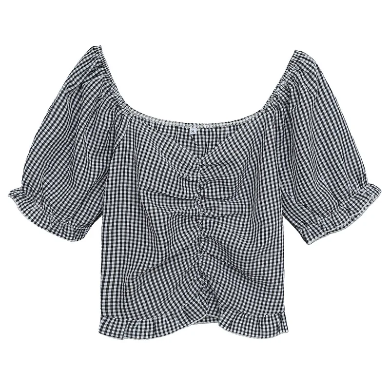 Blusas Vadim Korean In The Summer Of 2020 New Large Size Ladies' Fat Mm Sweet Show Thin Falbala Sleeve Chiffon Blouse. "020492
Blusas Vadim Korean In The Summer Of 2020 New Large Size Ladies' Fat Mm Sweet Show Thin Falbala Sleeve Chiffon Blouse. "020492