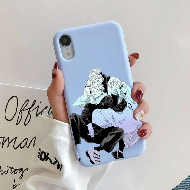 Jujutsu Kaisen Yuji Itadori Sukuna Phone Case for iPhone 11 Pro Max XR XS X Soft Candy Cover for iPhone 6 6S 7 8 Plus Cases
Jujutsu Kaisen Yuji Itadori Sukuna Phone Case for iPhone 11 Pro Max XR XS X Soft Candy Cover for iPhone 6 6S 7 8 Plus Cases