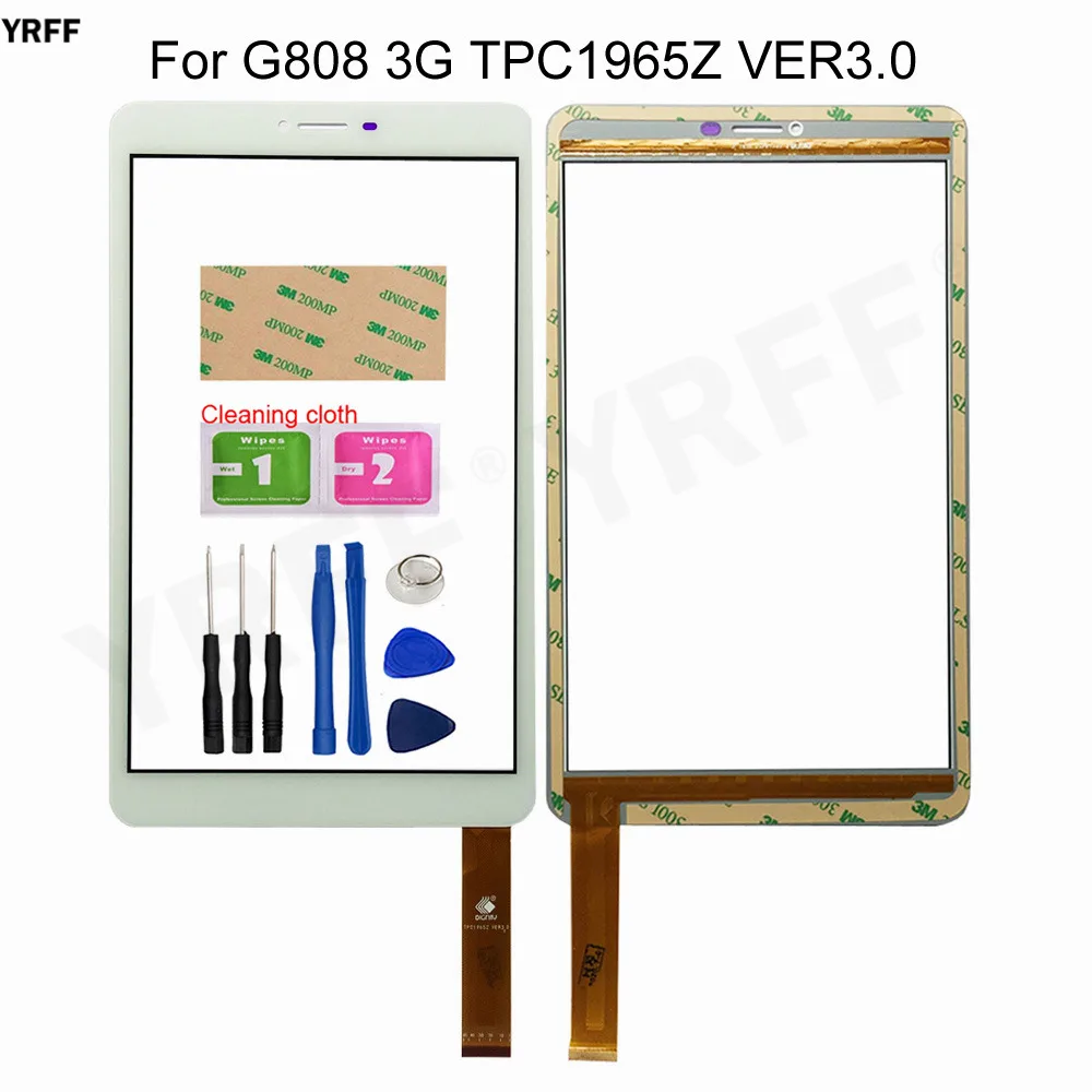 For G808 3G TPC1965Z VER3.0 Tablet Touch Screen Digitizer Panel Glass Sensor Assembly Parts Free shipping
For G808 3G TPC1965Z VER3.0 Tablet Touch Screen Digitizer Panel Glass Sensor Assembly Parts Free shipping