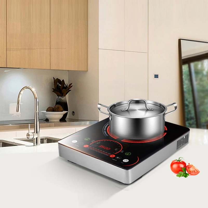 High-power fierce induction cooker 3500W household energy-saving stir-fry hot pot commercial battery stove special offer
High-power fierce induction cooker 3500W household energy-saving stir-fry hot pot commercial battery stove special offer