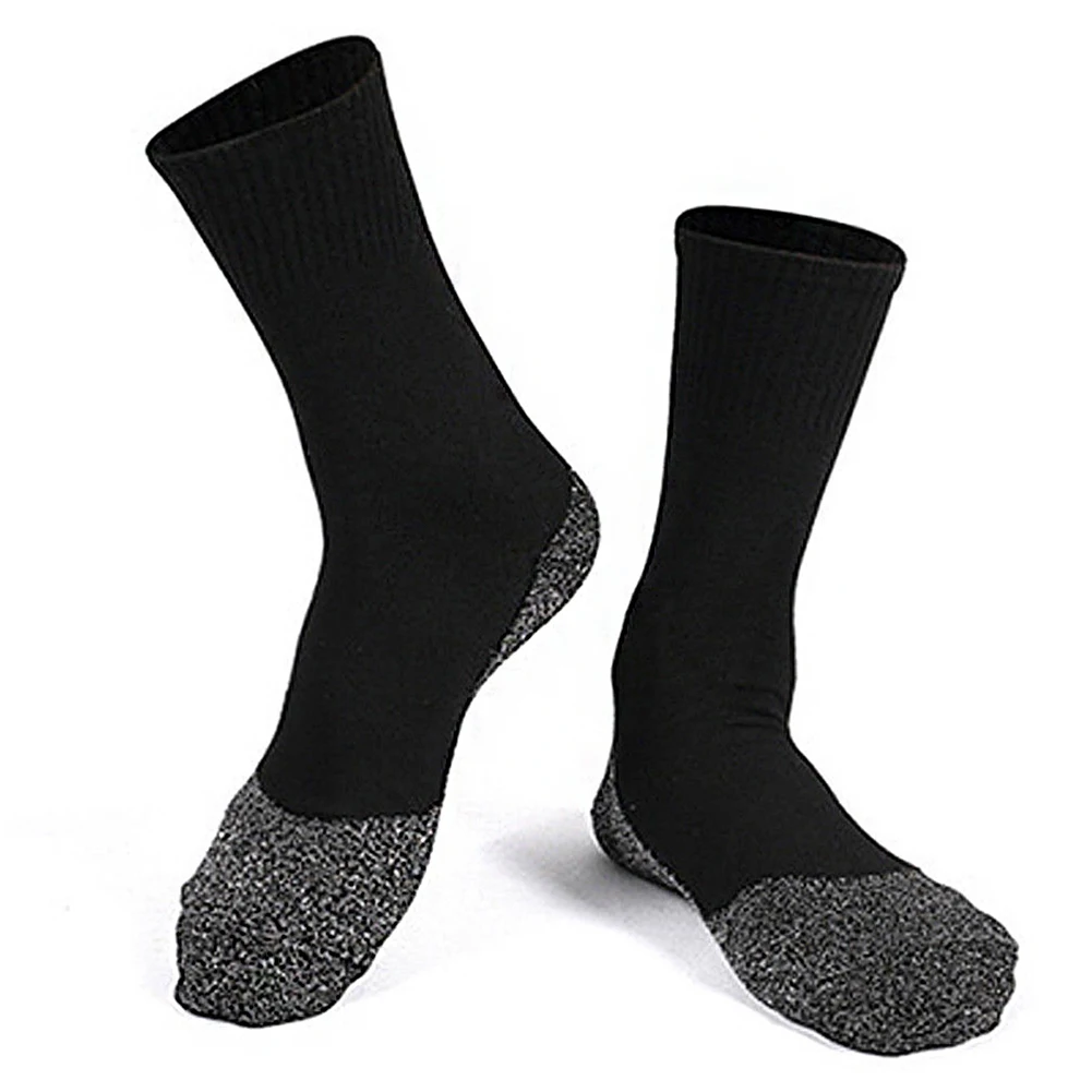 Black Long Winter Skiing Socks Outdoor Sports Aluminized Fiber Insulation Warm 35 Degree Below
Black Long Winter Skiing Socks Outdoor Sports Aluminized Fiber Insulation Warm 35 Degree Below