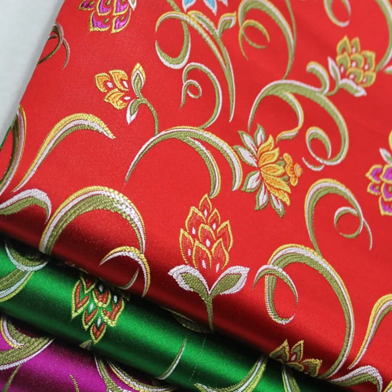 Платье Чонсам шириной 29 дюймов материал для детской одежды ткань сценического