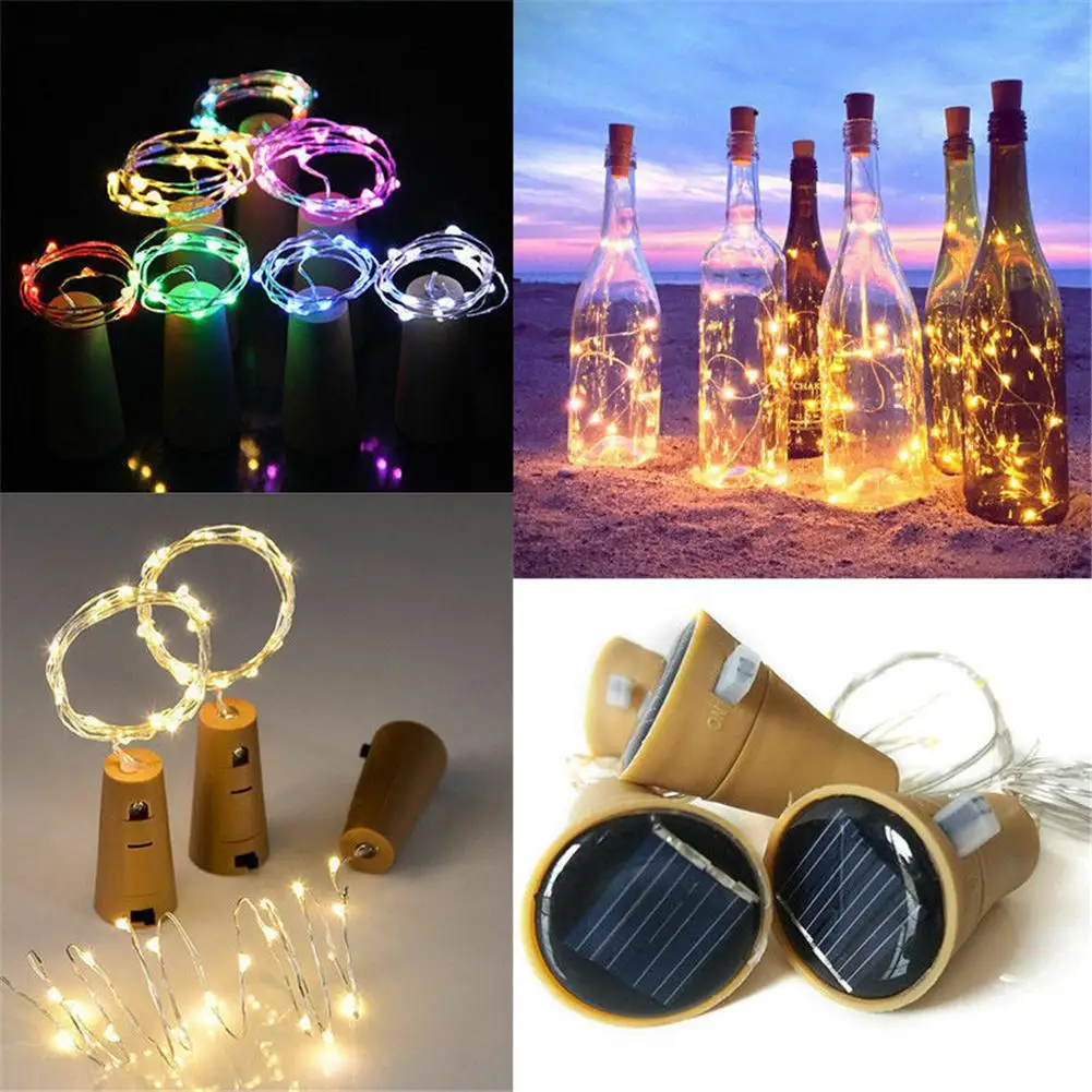 20LED Garland Solar Wine Bottle Lights Solar Cork Fairy Lights Christmas Light LED Copper Garland Wire Fairy String Party Decor
20LED Garland Solar Wine Bottle Lights Solar Cork Fairy Lights Christmas Light LED Copper Garland Wire Fairy String Party Decor
