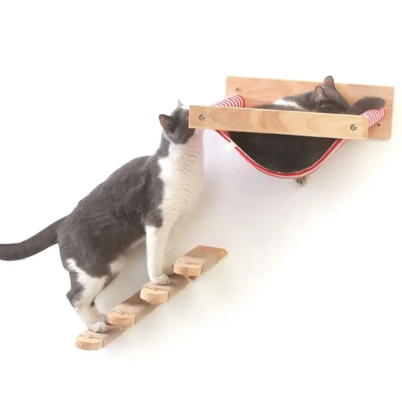 Wall Mounted Hammock Wood Climbing Frame Shelf Bed Perches Kitty Platform Dropshipping
Wall Mounted Hammock Wood Climbing Frame Shelf Bed Perches Kitty Platform Dropshipping