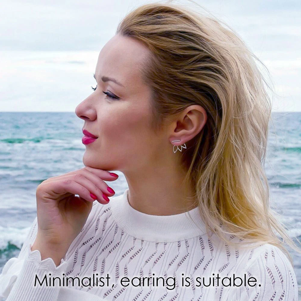 Carlidana minimalist flower detachable earrings temperament female leaves fashion super fairy net red earrings Korean earrings
Carlidana minimalist flower detachable earrings temperament female leaves fashion super fairy net red earrings Korean earrings