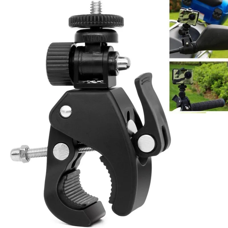 360 Rotating Bicycle MTB Bracket Non-slip Dual-hole Phone Camera GPS Handlebar Tripods Clip Bicycle Accessories
360 Rotating Bicycle MTB Bracket Non-slip Dual-hole Phone Camera GPS Handlebar Tripods Clip Bicycle Accessories