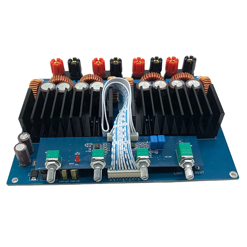 YJ00220 Digital Power Amplifier Board TAS5630 2.1 2X300W+600W High Power Class D Audio Power Amplifier Board
YJ00220 Digital Power Amplifier Board TAS5630 2.1 2X300W+600W High Power Class D Audio Power Amplifier Board