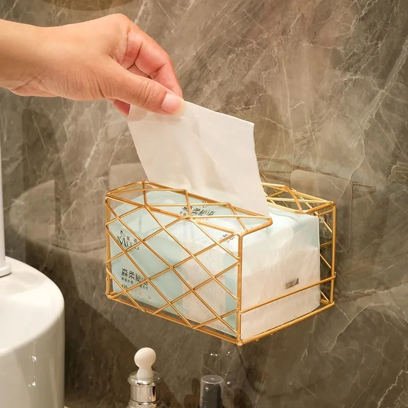 Iron Art Nordic Style Tissue Box Fashion Elegant Household living Room Desktop Towel Napkin Wall hanging Tissue Holder
Iron Art Nordic Style Tissue Box Fashion Elegant Household living Room Desktop Towel Napkin Wall hanging Tissue Holder